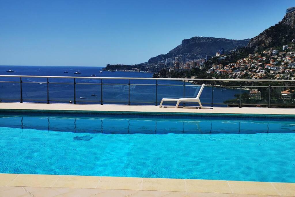 Grand Bleu, Appartamento Vista Mare E Monaco Roquebrune-Cap-Martin Exterior foto