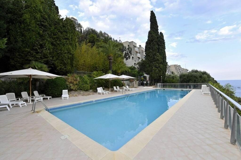 Grand Bleu, Appartamento Vista Mare E Monaco Roquebrune-Cap-Martin Exterior foto