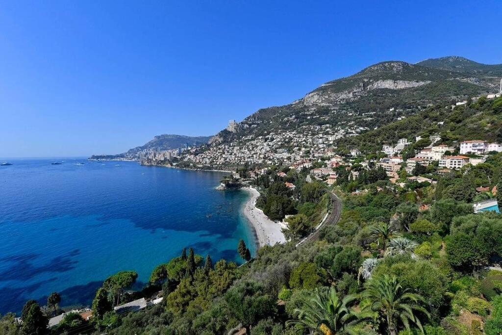 Grand Bleu, Appartamento Vista Mare E Monaco Roquebrune-Cap-Martin Exterior foto