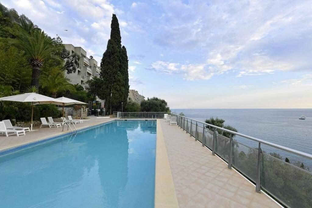Grand Bleu, Appartamento Vista Mare E Monaco Roquebrune-Cap-Martin Exterior foto