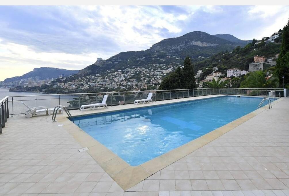 Grand Bleu, Appartamento Vista Mare E Monaco Roquebrune-Cap-Martin Exterior foto